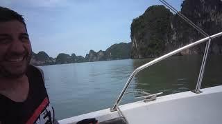 Going by Speed Boat to Cat Ba with The Kangaroo Cafe in Ha Noi - www.kangaroocafe.com