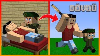 KEMAL KOMİSER BEBEK ASKERİ UYANDIRDIĞI İÇİN DÖVDÜ  - Minecraft ZENGİN FAKİR HAYATI