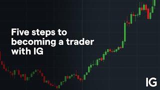 Five steps to becoming a trader with IG