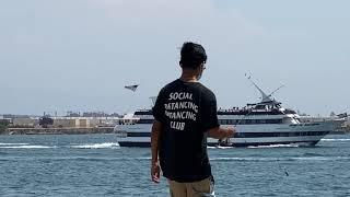 Hot August day on San Diego Bay - a Crusty Bob movie
