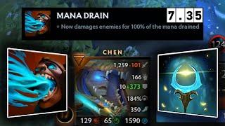 7.35 New Imba Combination [Mana Drain + Sky Shard] Ability draft