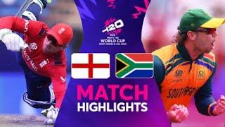 Icc T20 World Cup 2024 | South Africa vs England Highlights | SA vs Eng