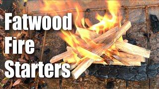 Fatwood Fire Starter Resin-filled Kindling Wood Review