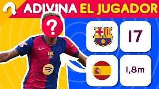 ADIVINA el JUGADOR de FÚTBOL por las PISTAS  | ¿Qué FUTBOLISTA es por sus PISTAS? 