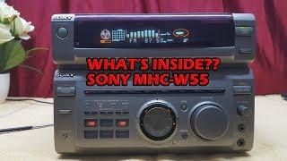 WHAT'S inside the sony MHC-W55's amplifier???