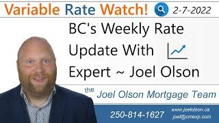 Variable Rate Watch - BC - the Joel Olson Mortgage Team