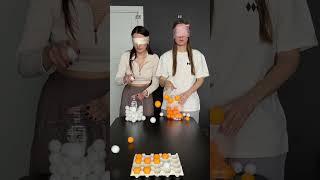 Пинг-понг с закрытыми глазами, игра на двоих, игры с друзьями