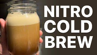 BETTER THAN STARBUCKS Nitro Cold Brew | #shorts #coffee