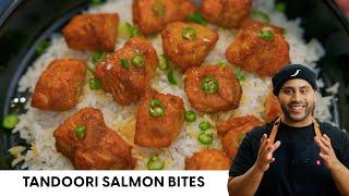 Air Fried Tandoori Salmon Bites