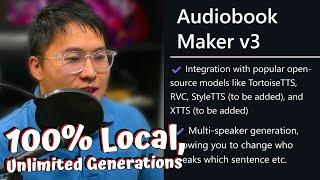 Open Source AI Audiobook Maker - Installation and Usage