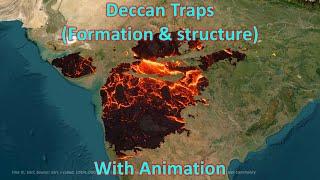 Deccan traps: Formation & structure