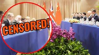 British Prime Minister Gets CENSORED by China at the G20!