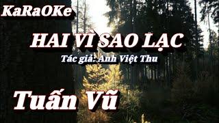 Karaoke Hai Vì Sao Lac _ Tuấn Vũ