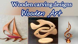 Wooden carving designs. wooden Art. #homedecor # viral