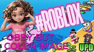 ROBLOX | OBBY BUT COLOR IMAGE - #gameplay #roblox