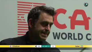 World Championship Snooker 2023 Ronnie O’Sullivan and Hossein Vafaei Part 2