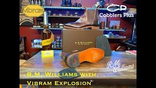 R.M. Williams Boots get some Vibram Explosion Sole Protecters and Heels