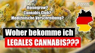 WIE kann ich in DEUTSCHLAND an legales CANNABIS kommen ? | GreenConnection