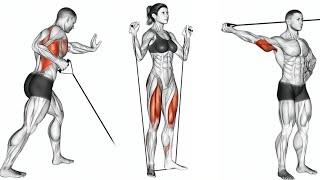 Quick Full Body Workout You Can Do Anywhere (Resistance Bands)