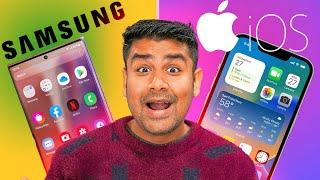 Samsung vs iPhone - iOS & One Ui - Which is better ?