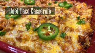 Beef Taco Casserole || Mexican Casserole || Quick and Easy Dinner Recipe - RKC