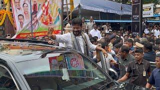 CM Revanth Reddy Participated At Khairatabad Ganesh First Pooja | Khairatabad Ganesh 2024