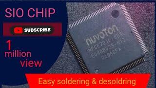 SIO Chip Soldering & Desoldering Process | Laptop Service & Service Center |