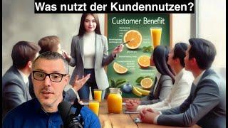 Warum der Kundennutzen bei Organisationen im Mittelpunkt stehen muss | Value-Based Selling etc.