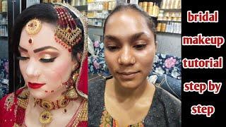 bridal makeup tutorial step by step/ fyp/by Rani ch