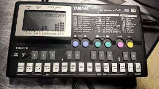 Yamaha MU-5 Demo song