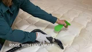 How to remove a mattress stain with Ritello R2 mini shampooer attachment