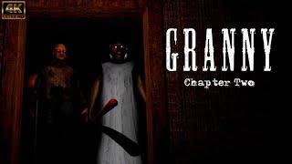 (I MANAGE TO ESCAPE GRANNY HOUSE) Granny Chapter #2 EASY Difficulty IOS And Android Gameplay - 4K