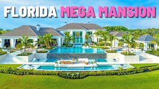 Inside This Absolutely HUGE Florida MEGA Mansion