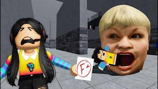 REPROBÉ EL EXAMEN DE INGLES Y LA PROFESORA SE VOLVIÓ LOCA en roblox  | paolazgames