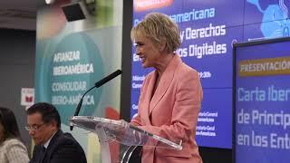 Presentación de la Carta Iberoamericana de Principios y Derechos en los Entornos Digitales