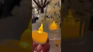 THE ART BOX Tea Lights Battery Operated Candles Review, Nice Warm Flickering Glow…