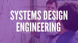 University of Waterloo Systems Design Engineering Undergraduate Program Overview