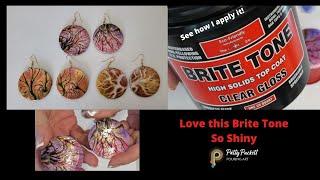 Shelee Style 2" Earrings - Watch me add Brite Tone Varnish!!! - BOHO Style