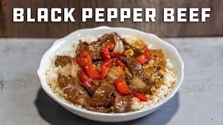 Easy Asian Black Pepper Beef | Restaurant-Quality at Home!