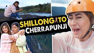 என் அம்மா ரொம்ப பயந்துட்டாங்க| Cherrapunji Shocking Incident | Seven Sister Falls | Sunita Xpress