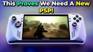 This Proves We Need A New PSP! | Why We Need A PlayStation Handheld | ROG Ally Z1 Extreme PS Games