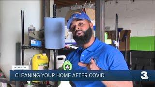 Cleaning your home after COVID