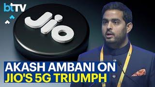 Reliance Jio Chairman Akash Ambani On Making India The Broadband Capital Of The World