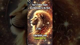 Top 5 Zodiac Signs Are Destined To Be Rich #reader #zodiacsigns #astrology #horoscope #shorts
