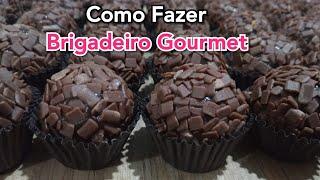 Como Fazer Brigadeiro Gourmet PASSO Á PASSO rende muito + super dicas