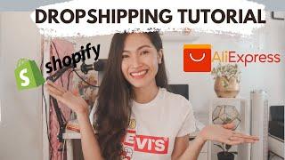 HOW TO START YOUR DROPSHIPPING BUSINESS USING SHOPIFY STEP-BY-STEP TUTORIAL AND ALIEXPRESS