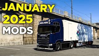 TOP 10 ETS2 MODS - JANUARY 2025