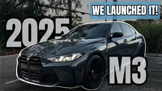 2025 LCI BMW G80 M3 Competition X-Drive **Launch Control** & Full Review 