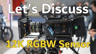 Blackmagic discusses their new LF 12K RGBW Sensor | NAB NY