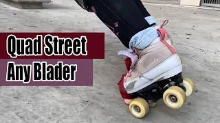 Patins Quad Street com Any Blader